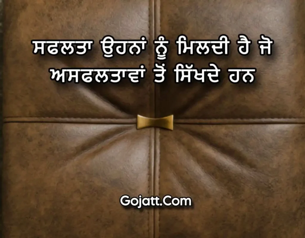 Punjabi Motivational Quotes